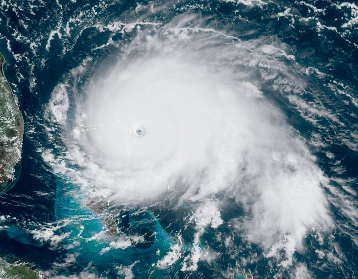 Studenten checken berichtgeving orkaan Dorian: de zwaarste ooit in de Bahama’s?